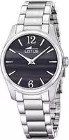 Lotus Quarzuhr "Classic Steel" Armbanduhr, Damenuhr, Edelstahlarmband, analog