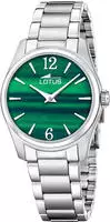 Lotus Quarzuhr "Classic Steel" Armbanduhr, Damenuhr, Edelstahlarmband, analog