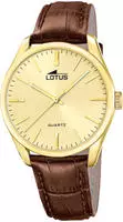 Lotus Quarzuhr "Minimalist for him" Armbanduhr, Herrenuhr, Lederarmband, analog