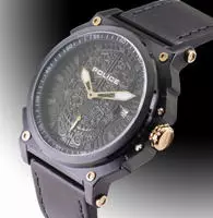 Police Compass PL.15728JSB/02 Herrenuhr Compass - Schwarz