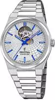Festina F20053/1, Festina AUTOMATICO F20053/1 Herrenarmbanduhr Silber male, Geh&auml;use