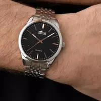 Lotus Quarzuhr "Minimalist for him" Armbanduhr, Herrenuhr, Edelstahlarmband, analog