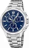 Lotus 18991/2, Lotus CHRONO 18991/2 Herrenchronograph Blau male, Geh&auml;use aus