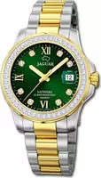 Jaguar Quarzuhr "Executive" Armbanduhr, Damenuhr, Swiss Made, Edelstahlarmband,