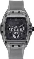 Guess Phoenix Uhr Silber Silber One Size - Silber