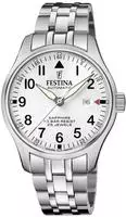 Festina F20151/A, Festina AUTOMATIC F20151/A Herren Automatikuhr Wei&szlig; male, Geh&auml;use