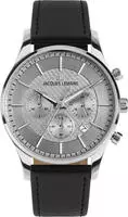 Jacques Lemans Chronograph "London" Quarzuhr, Armbanduhr, Herrenuhr, analog, Tag,