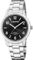 Calypso K5858/6 Herrenuhr Quarz Stahl/Schwarz