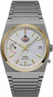 ruhla Solaruhr "Space Control Solar Power Reserve" Armbanduhr, Herrenuhr, Datum,