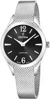 Festina F20076/5, Festina GRACE F20076/5 Damenarmbanduhr Schwarz female, Geh&auml;use aus