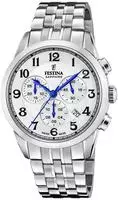 Festina F20040/1, Festina CHRONO F20040/1 Herrenchronograph Silber male, Geh&auml;use aus