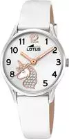 Lotus 18406/K, Lotus JUNIOR COLLECTION 18406/K Kinderuhr Wei&szlig;, Geh&auml;use aus