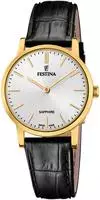 Festina F20017/1, Festina Swiss Made F20017/1 Damenarmbanduhr Silber female, Geh&auml;use