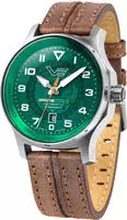 Vostok Europe NH35-592A759 Herrenuhr Expedition South Pole Automatik Braun/Gr&uuml;n