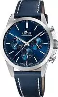 Lotus 18990/2, Lotus CHRONO 18990/2 Herrenchronograph Blau male, Geh&auml;use aus