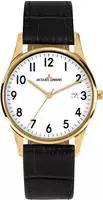 Jacques Lemans Quarzuhr "London" Armbanduhr, Damenuhr, Lederarmband, analog, Tag