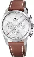 Lotus 18990/1, Lotus 18990/1 Herrenchronograph Silber male, Geh&auml;use aus Edelstahl