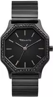 Tamaris Quarzuhr Armbanduhr, Damenuhr, Edelstahlarmband, analog, Zirkonia...
