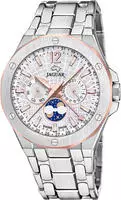 Jaguar Multifunktionsuhr "Diplomatic Moonphase" Quarzuhr,Armbanduhr,Herrenuhr,Swiss