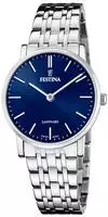 Festina F20047/3, Festina ACERO CLASICO F20047/3 Damenarmbanduhr Blau female,