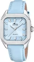 Lotus 18968/4, Lotus SQUARE SERIES 18968/4 Damenarmbanduhr Hellblau female, Geh&auml;use
