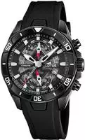 Lotus 18945/6, Lotus VORTEX 18945/6 Herrenchronograph Schwarz male, Geh&auml;use aus