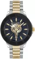 Plein Sport Herren Uhr CITY RUSH PSAEA0824 Blau/Silber/Gold - Silber