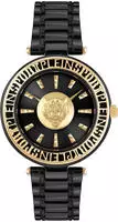 Plein Sport Damen Uhr OPIUM PSCEA0524 Schwarz Edelstahl 38 mm - Schwarz