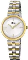 Lotus 18542/1, Lotus Bliss 18542/1 Damenarmbanduhr Wei&szlig; female, Geh&auml;use aus