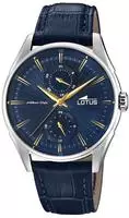 Lotus 18523/3, Lotus Retro 18523/3 Herrenarmbanduhr Blau male, Geh&auml;use aus...