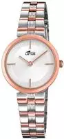 Lotus 18542/2, Lotus Bliss 18542/2 Damenarmbanduhr Wei&szlig; female, Geh&auml;use aus