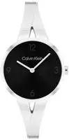Calvin Klein Quarzuhr SCULPTURAL 25100026, Armbanduhr, Damenuhr, Mineralglas,