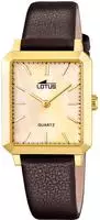 Lotus 18988/2, Lotus SQUARE SERIES 18988/2 Damenarmbanduhr Champagner female,