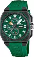 Lotus 18976/2, Lotus CHRONO 18976/2 Herrenchronograph Gr&uuml;n male, Geh&auml;use aus...