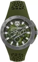 Plein Sport Herrenuhr Thunderstorm Chrono - Gr&uuml;n