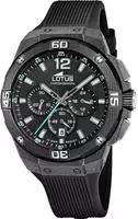 Lotus 18975/3, Lotus CHRONO 18975/3 Herrenchronograph Schwarz male, Geh&auml;use aus