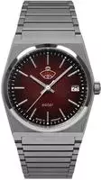 ruhla Solaruhr "Space Control Solar Damen" Armbanduhr, Damenuhr, Datum, Leuchtzeiger,