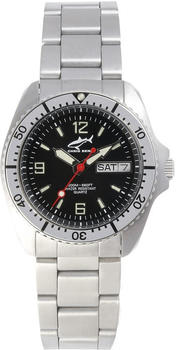 Chris Benz One Medium 200m Black - Silver MB Profitaucheruhr