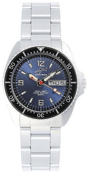 Chris Benz One Medium Blue - Black MB Profitaucheruhr