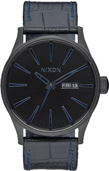 Nixon The Sentry Leather navy gator (A105-2153)