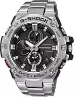 Smartwatch CASIO G-SHOCK "GST-B100D", silber (silberfarben, silberfarben),