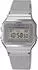 Edelstahl, silberfarben: Casio Vintage A700