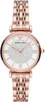 Emporio Armani Trendige Damenuhr der Marke Armani. Die Uhr hat ein Armband, das auch