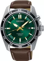 Kineticuhr SEIKO, braun, Armbanduhren, Herren, Armbanduhr, Herrenuhr, Datum,