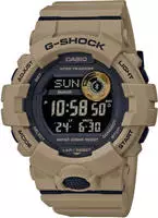 Smartwatch CASIO G-SHOCK "GBD-800", braun (schlamm, hellbraun), Smartwatches, Herren,