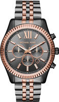 Michael Kors Lexington MK8561 Chronograph Graues Zifferblatt 44 mm Herrenarmbanduhr