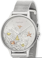 Engelsrufer Quarzuhr "Lebensbaum" Armbanduhr, Damenuhr, Edelstahlarmband, analog