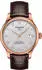 braun, Leder, silberfarben: Tissot Le Locle Powermatic 80 T006.407