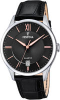 Festina F20426/6, Festina - F20426/6 - Armbanduhr - Herren - Quarz - Lederarmband