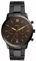 Fossil FS5525, Fossil Neutra Chrono (Chronograph, 44 mm) (FS5525) Schwarz